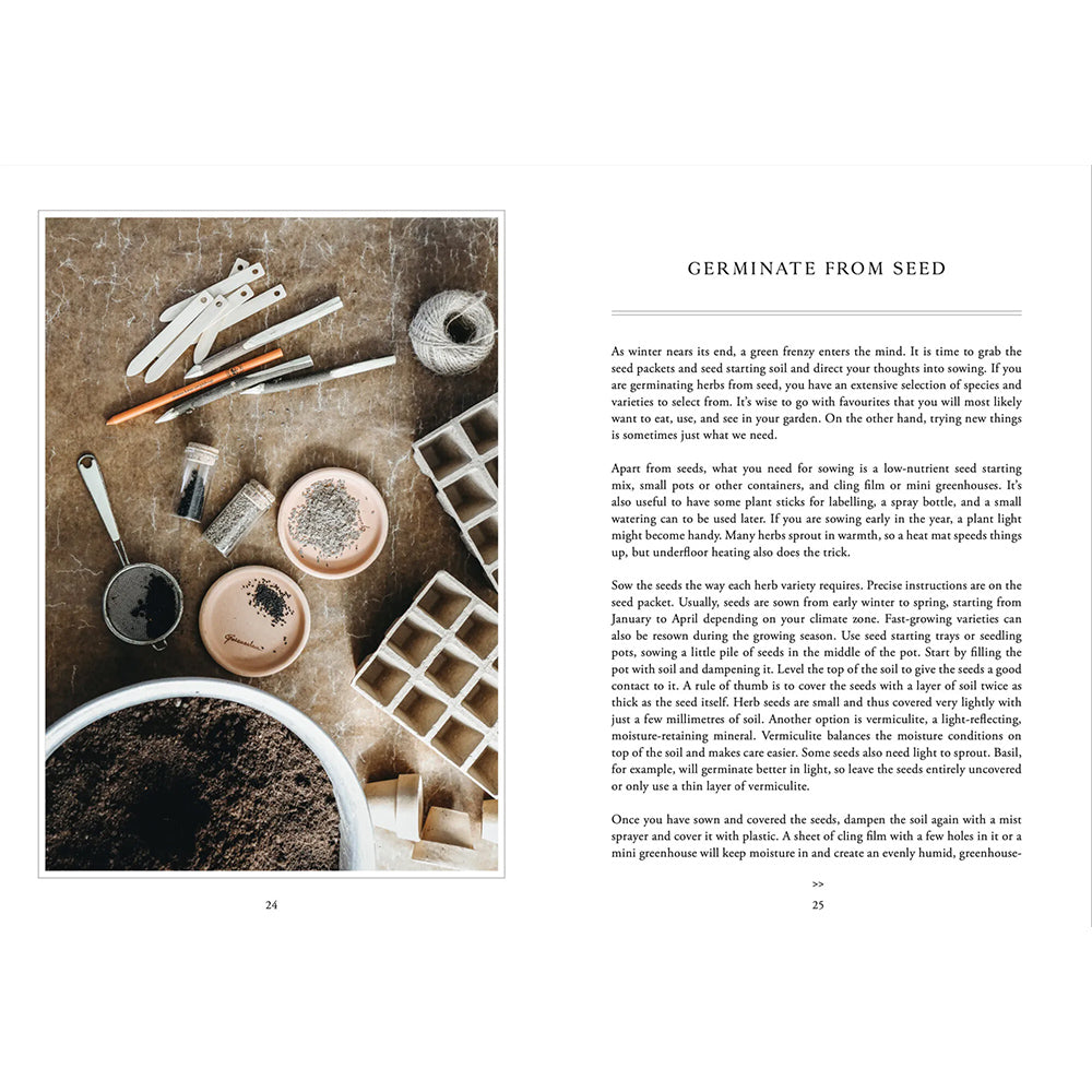 Buch - Living with Herbs