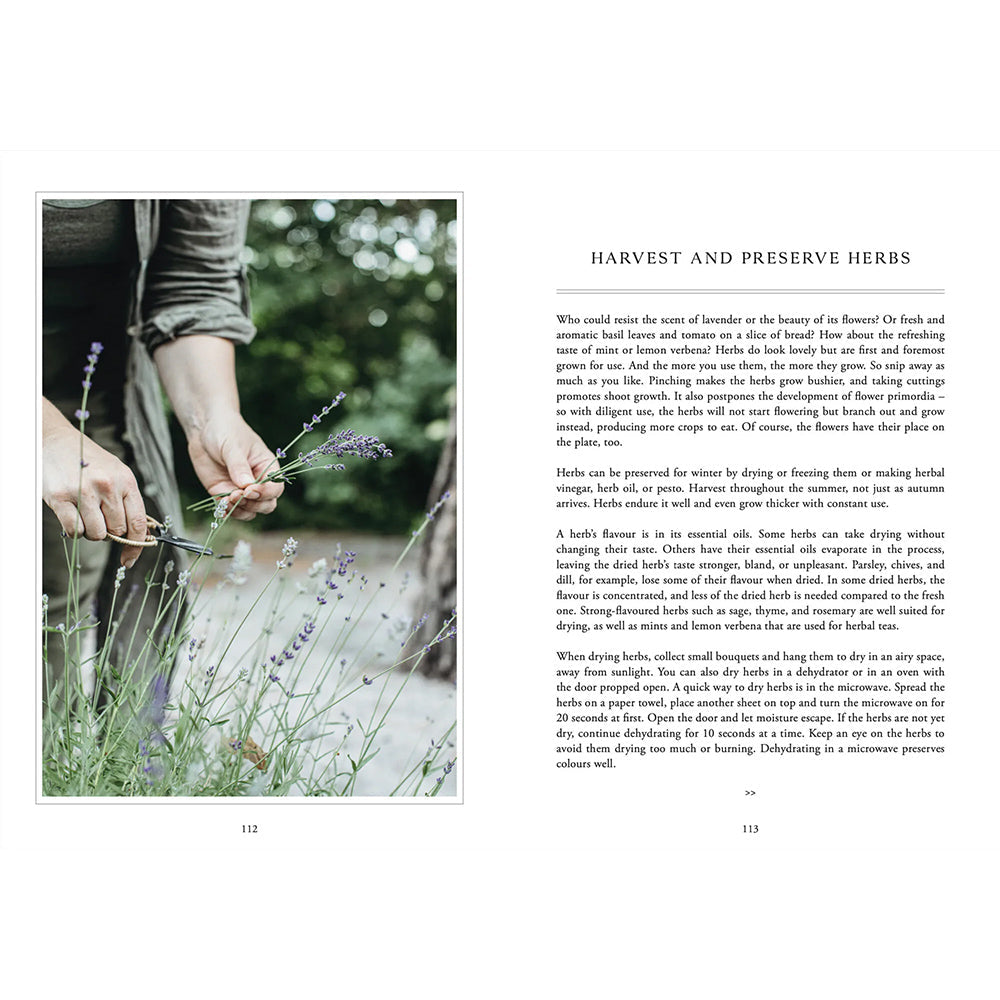 Buch - Living with Herbs