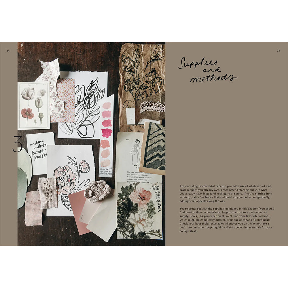 Buch - Canvas for Creativity - a Gentle Guide to Art Journaling