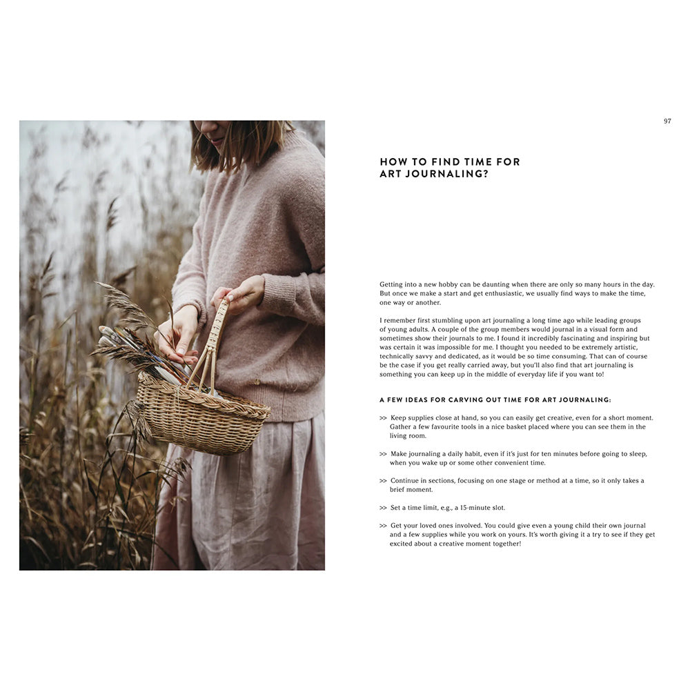 Buch - Canvas for Creativity - a Gentle Guide to Art Journaling