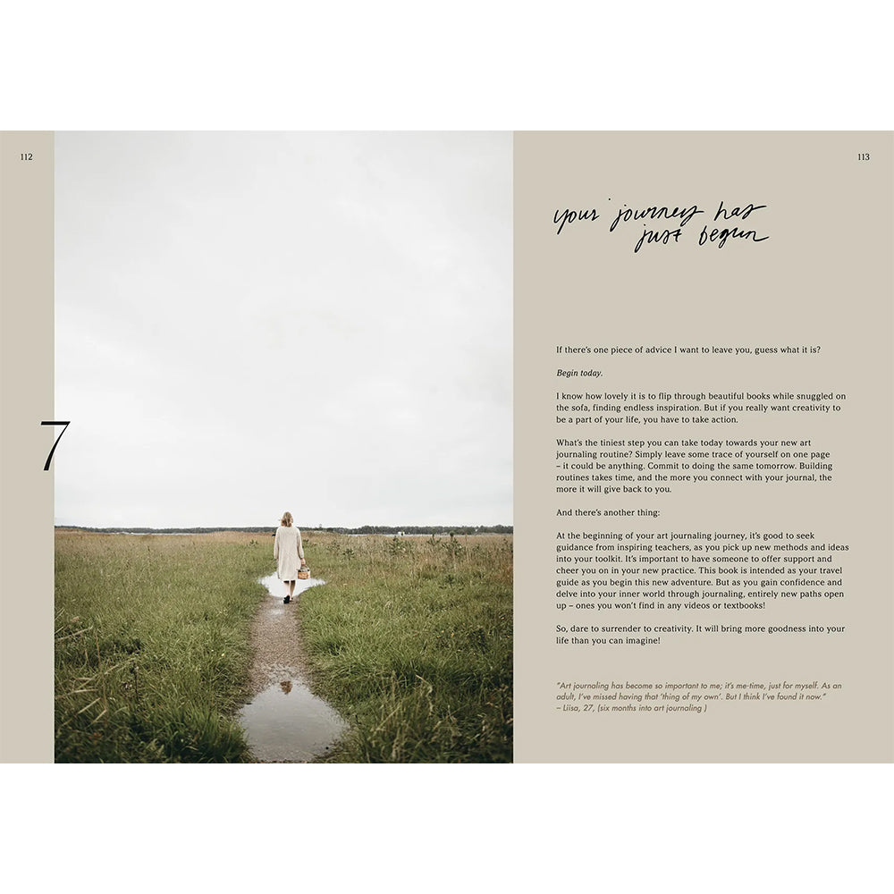 Buch - Canvas for Creativity - a Gentle Guide to Art Journaling