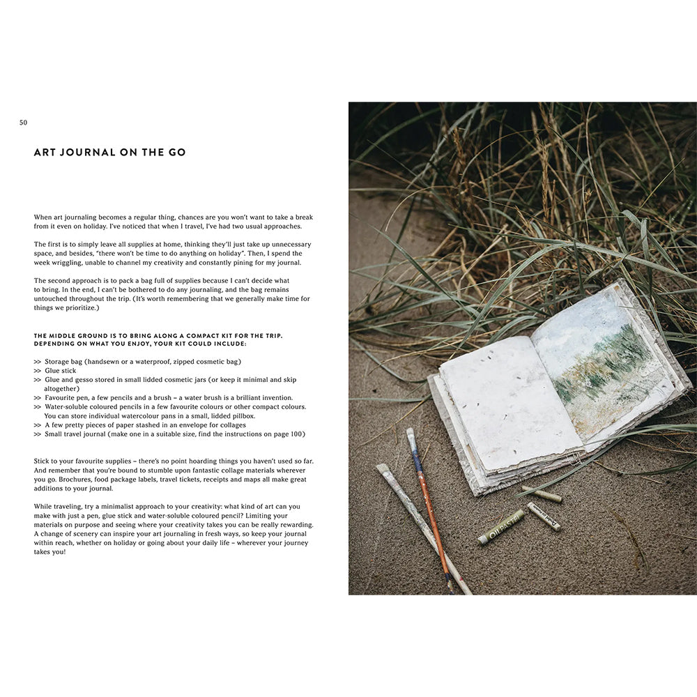 Buch - Canvas for Creativity - a Gentle Guide to Art Journaling