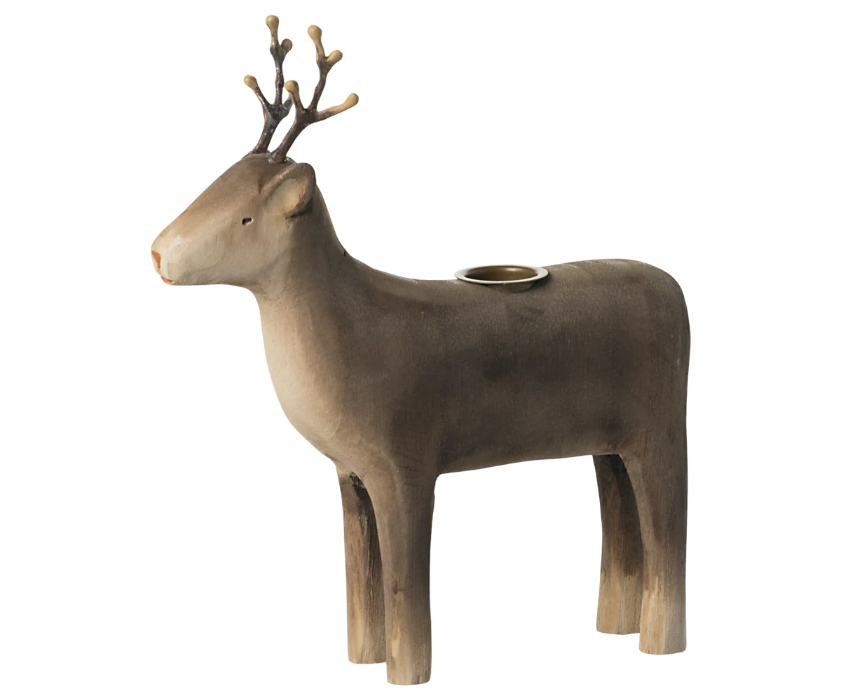 Kerzenhalter Rentier groß