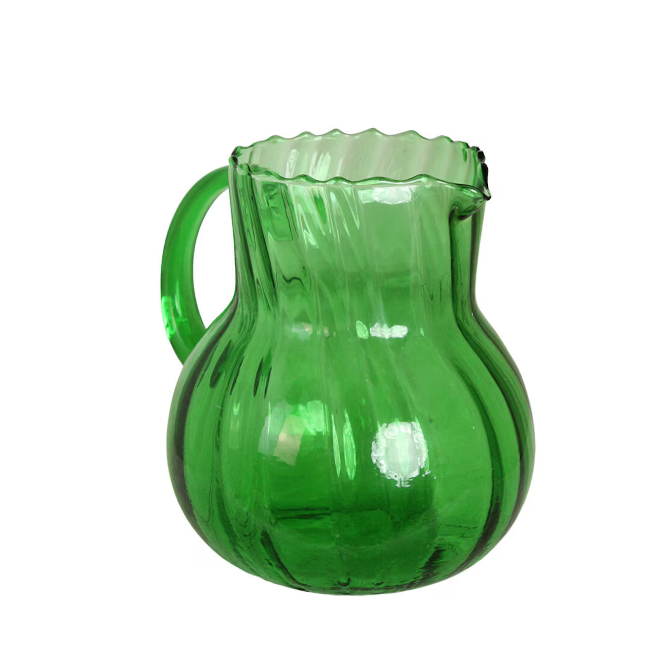 Glaskaraffe - Tyra Grün