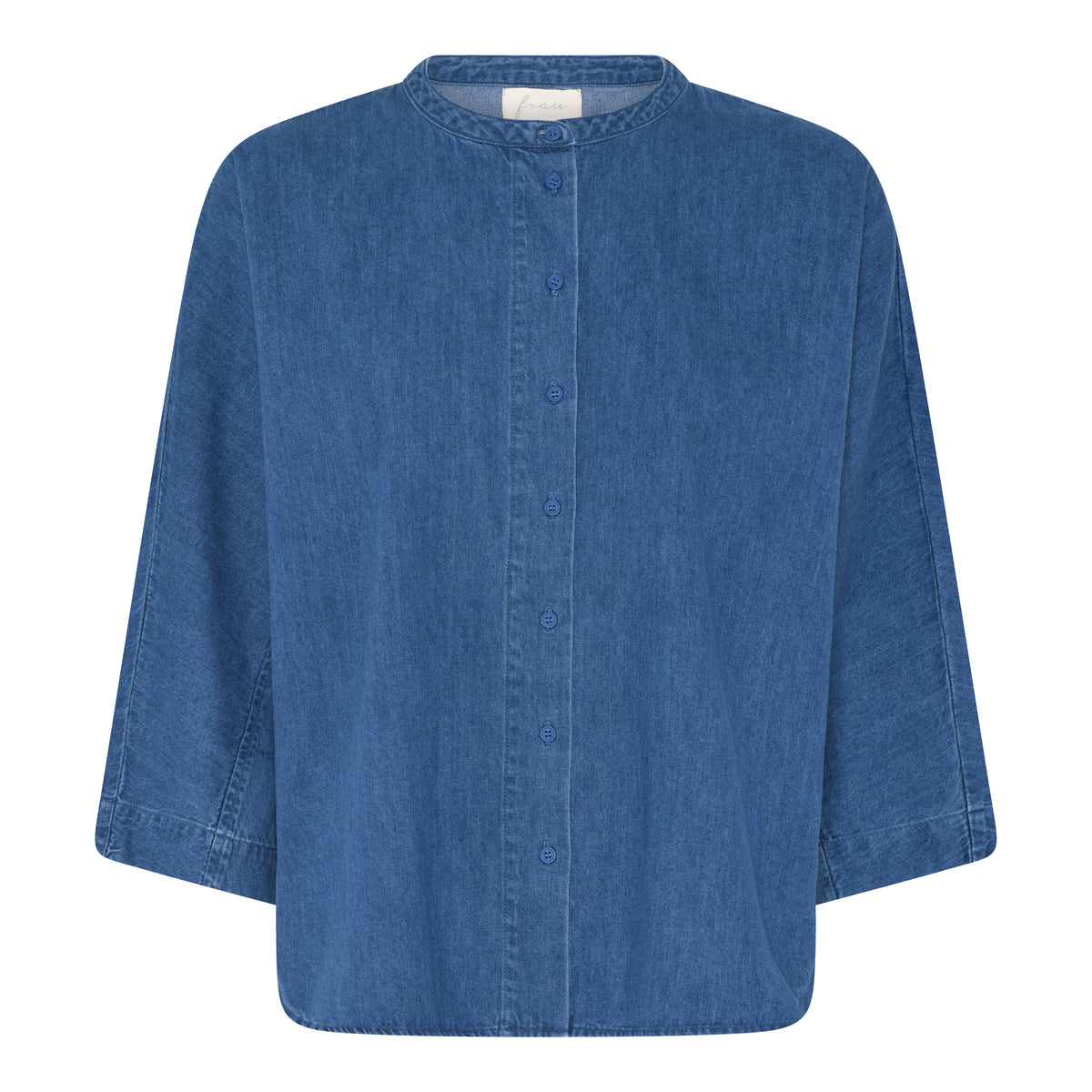 Bluse Seoul - Clear Blue Denim / Helles Jeansblau