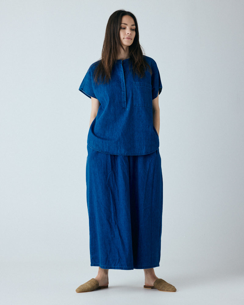 Jeansshirt Colombo - Clear blue denim / Medium Denim