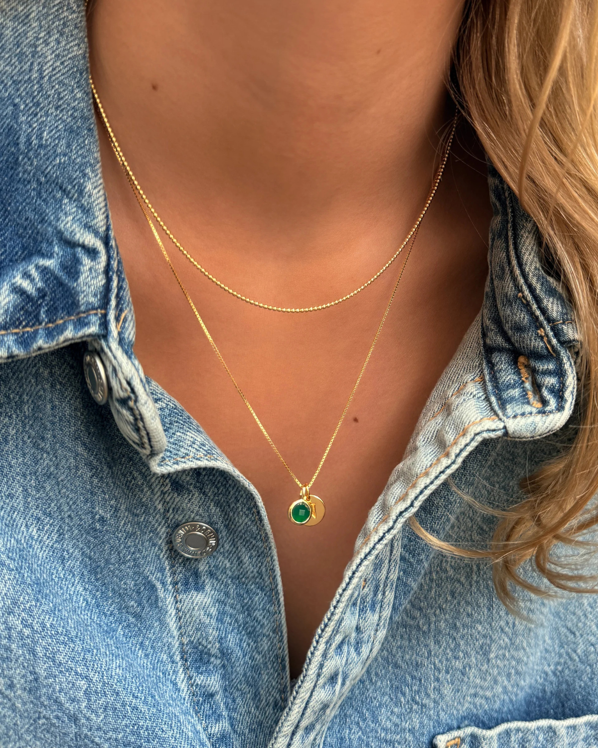 Anhänger Beloved Birthstone - gold