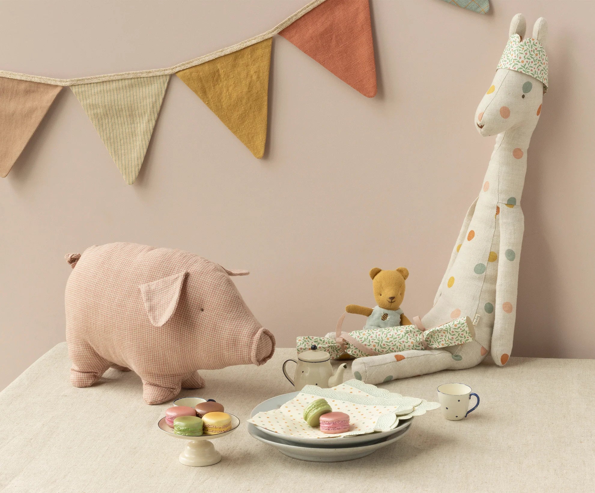 Stofftier Polly Pork