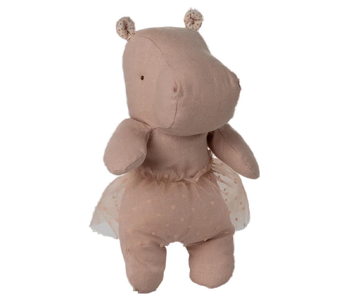 Nilpferd mit Ballett-Tutu - soft rose