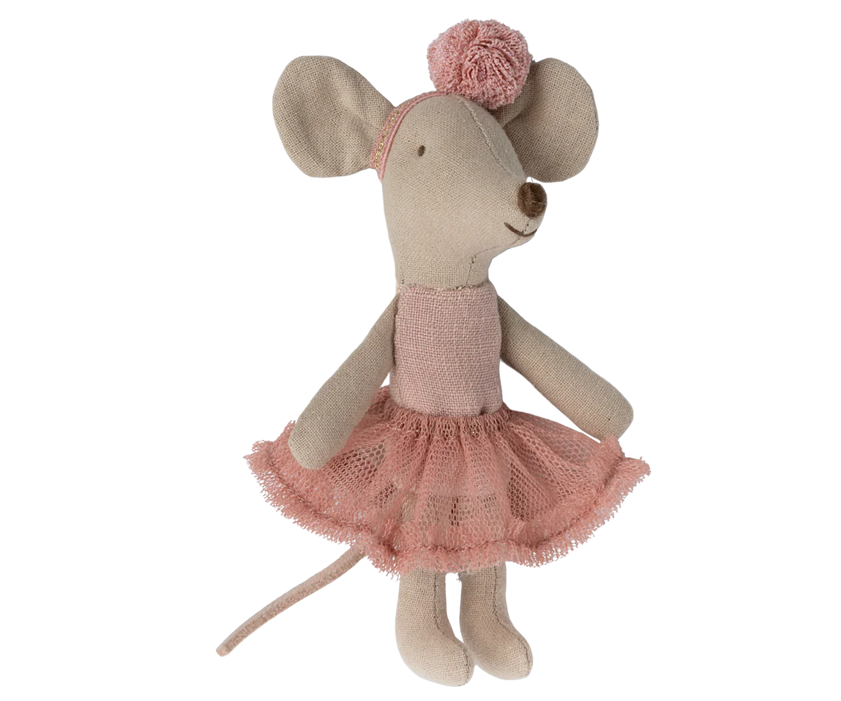 Ballerina Maus - kleine Schwester Rose
