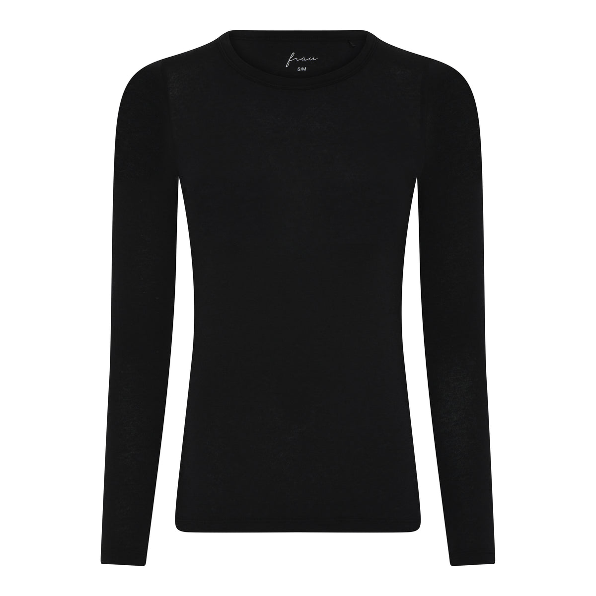 Cashmere Longsleeve Lucca – Black / Schwarz
