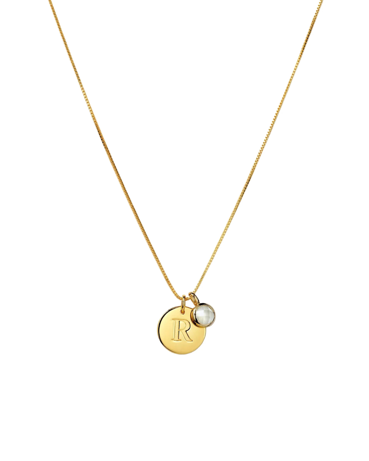 Anhänger Beloved Birthstone - gold