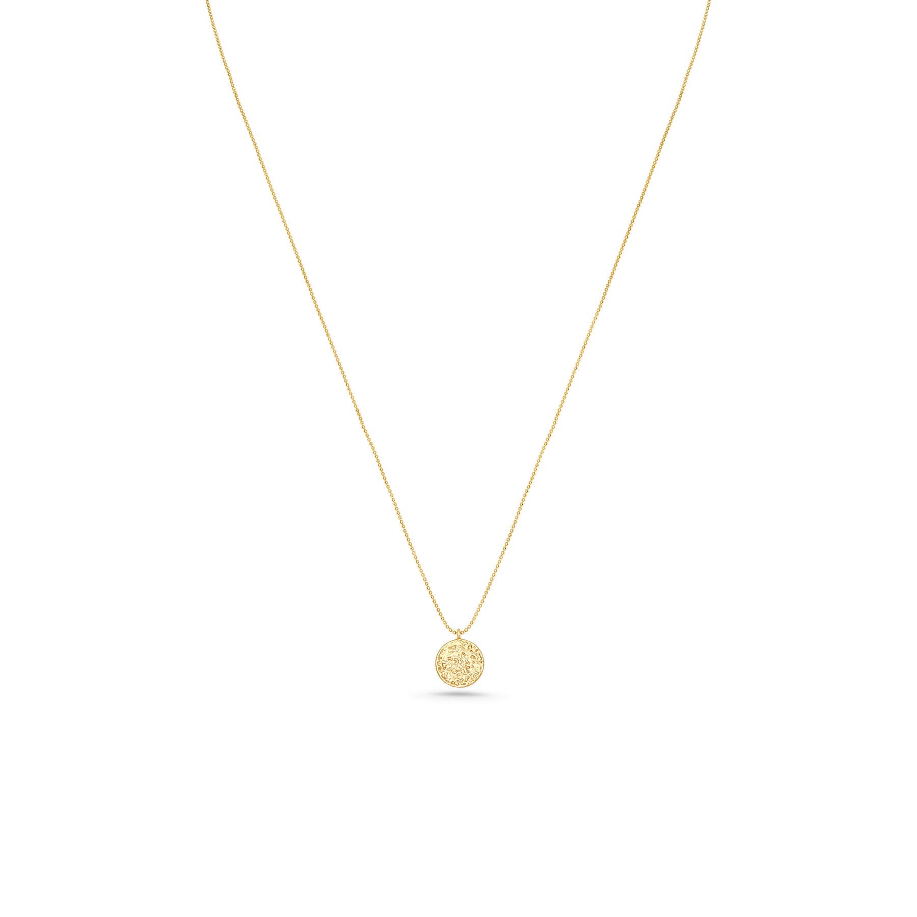 Halskette Coin lang - gold