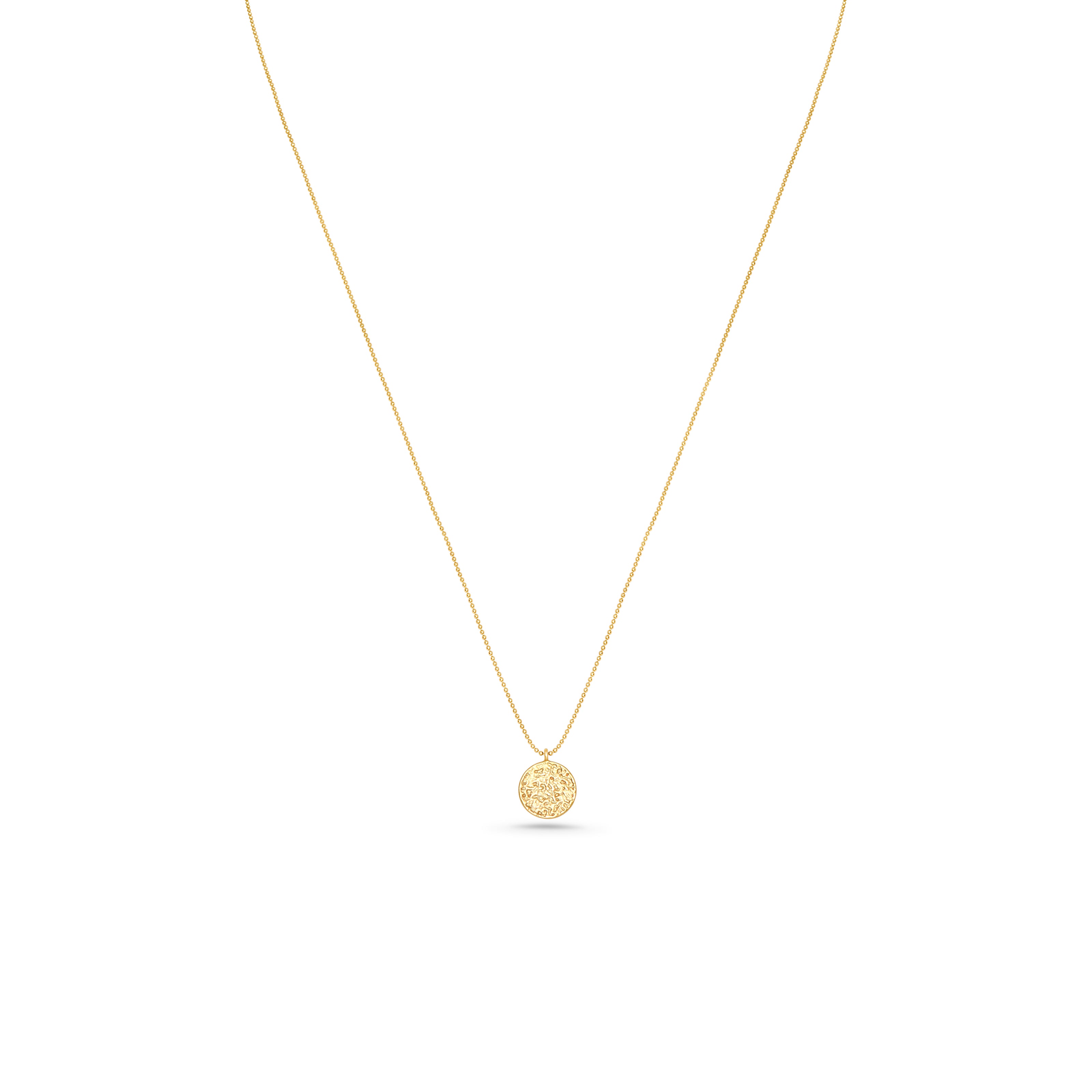 Halskette Coin lang - gold
