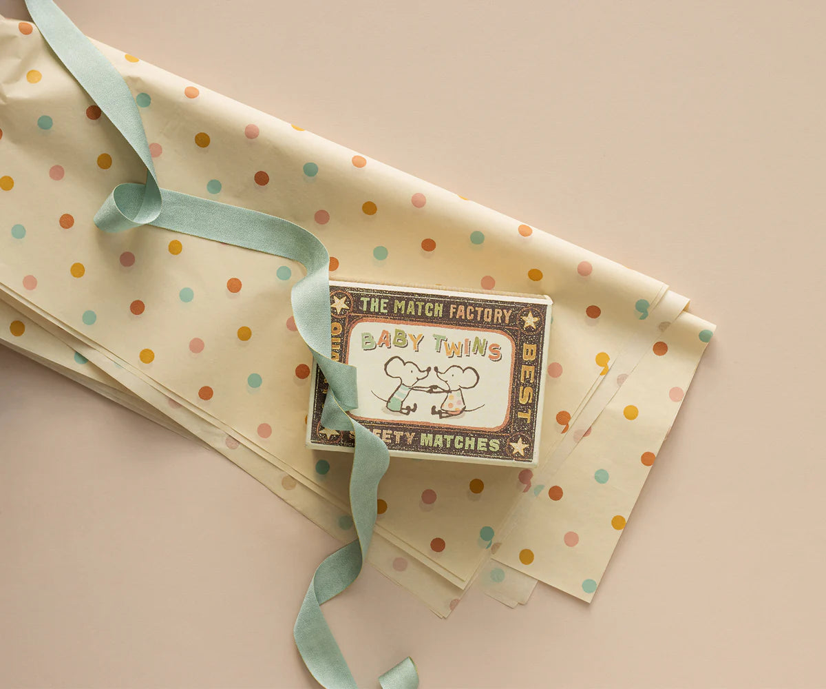 Geschenkband Ribbon, 18 mm x 10 m - Dusty mint