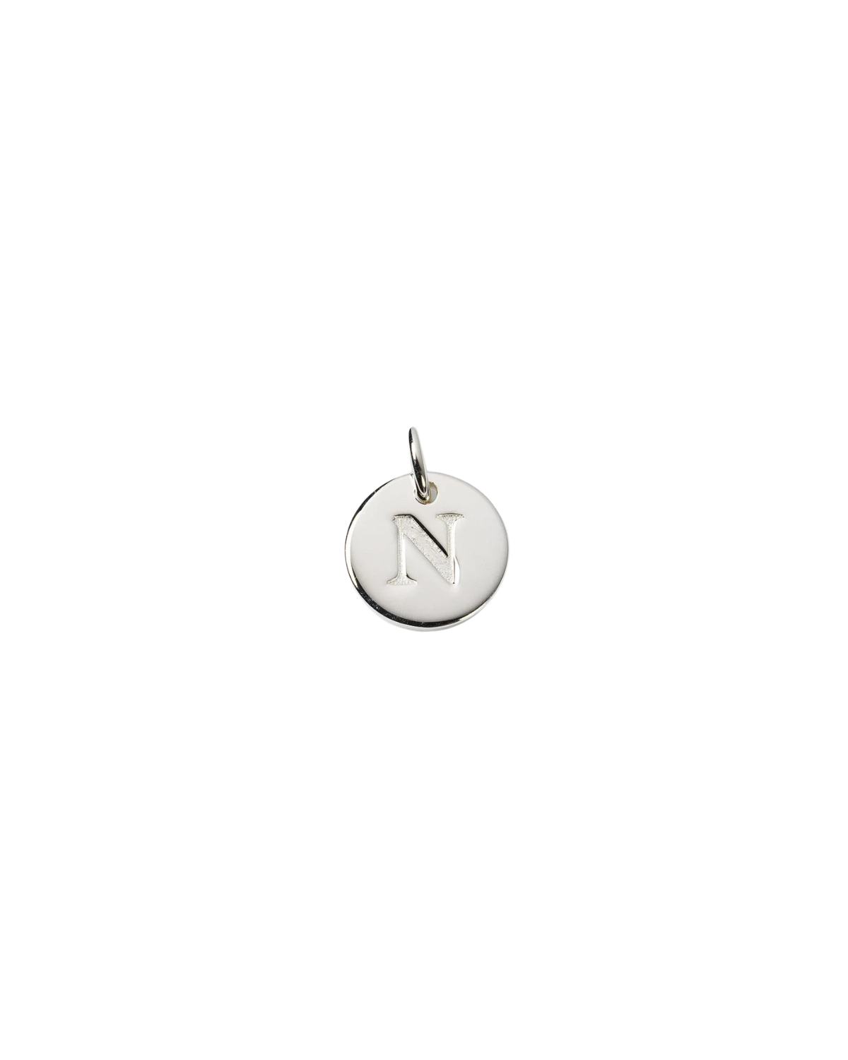Anhänger Mini-Buchstabe - silber