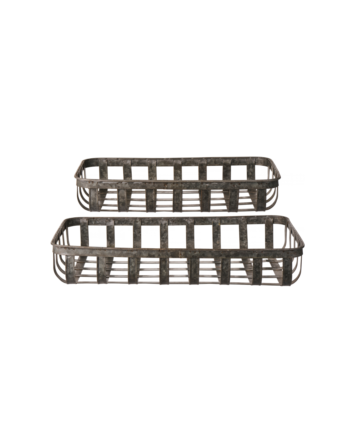 Metallkorb - 2er-Set