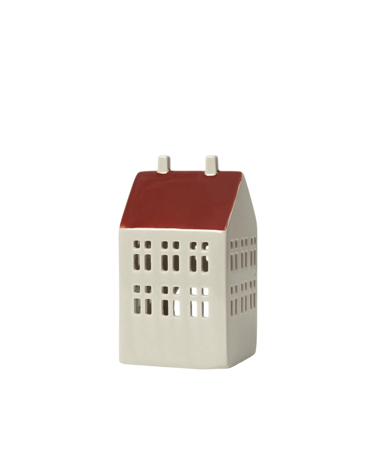 Leuchtturm Lichthaus Bo - Rot/Beige