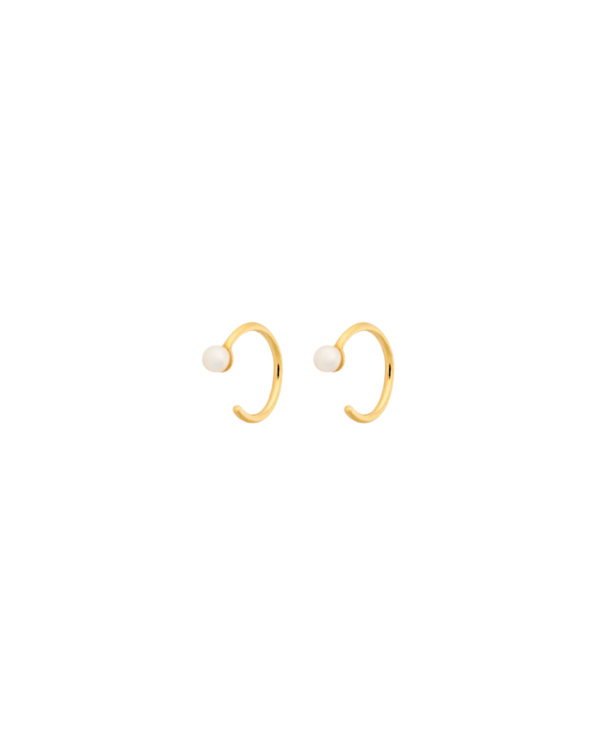 Ohrringe - Lagoon Creolen – gold