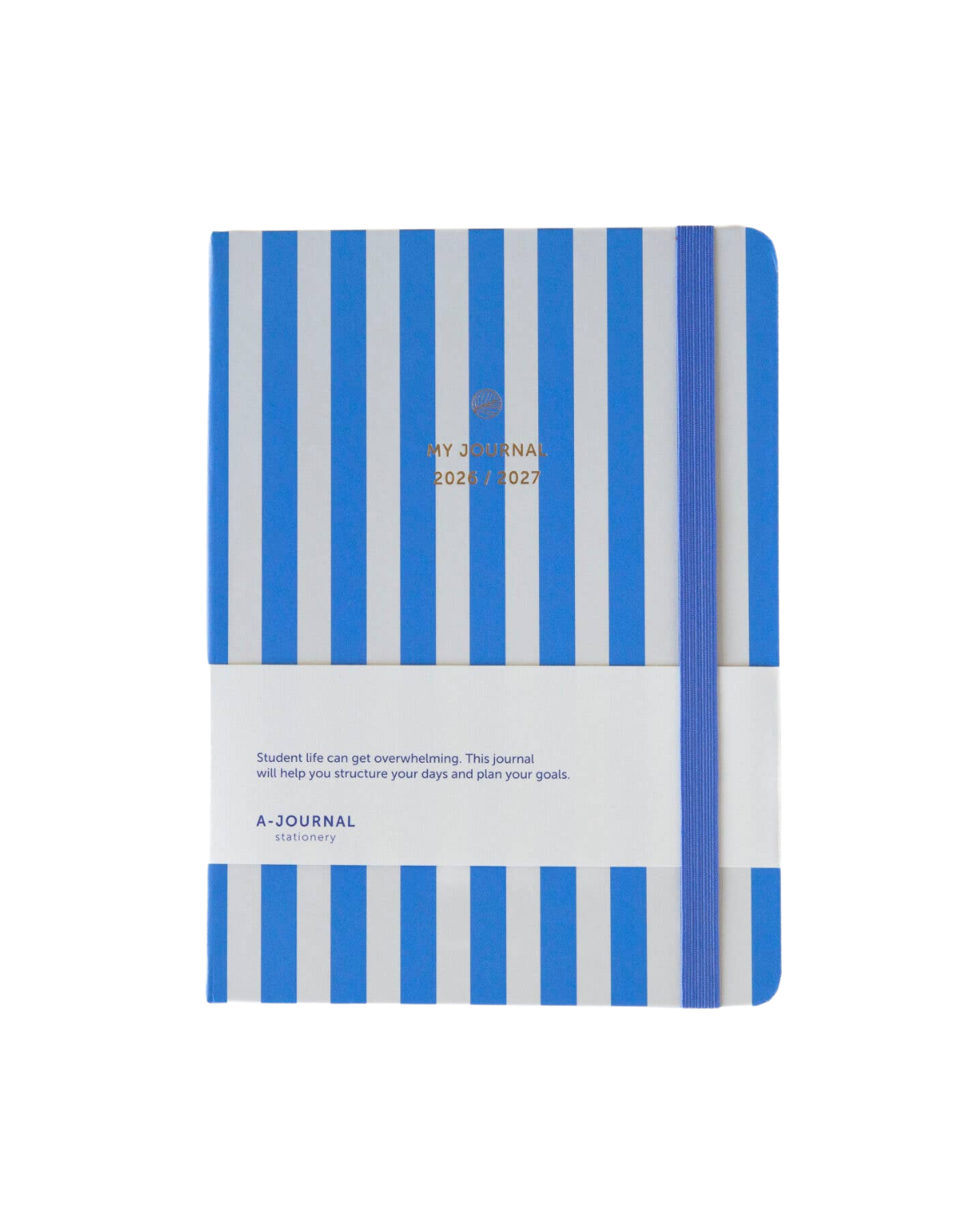 My Journal Planer 2026/2027 – Blaue Streifen