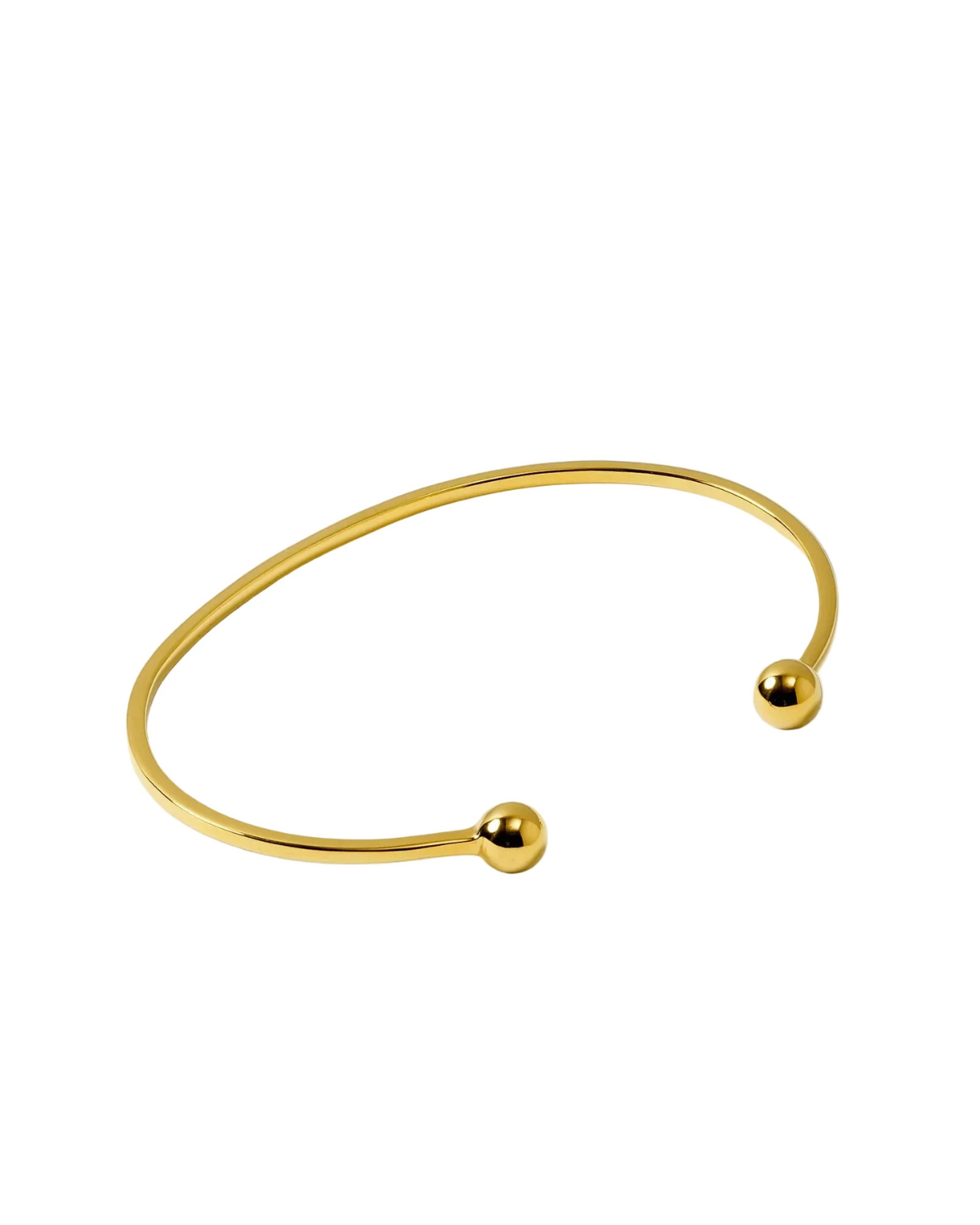 Armreif Strict Ball Bangle - gold