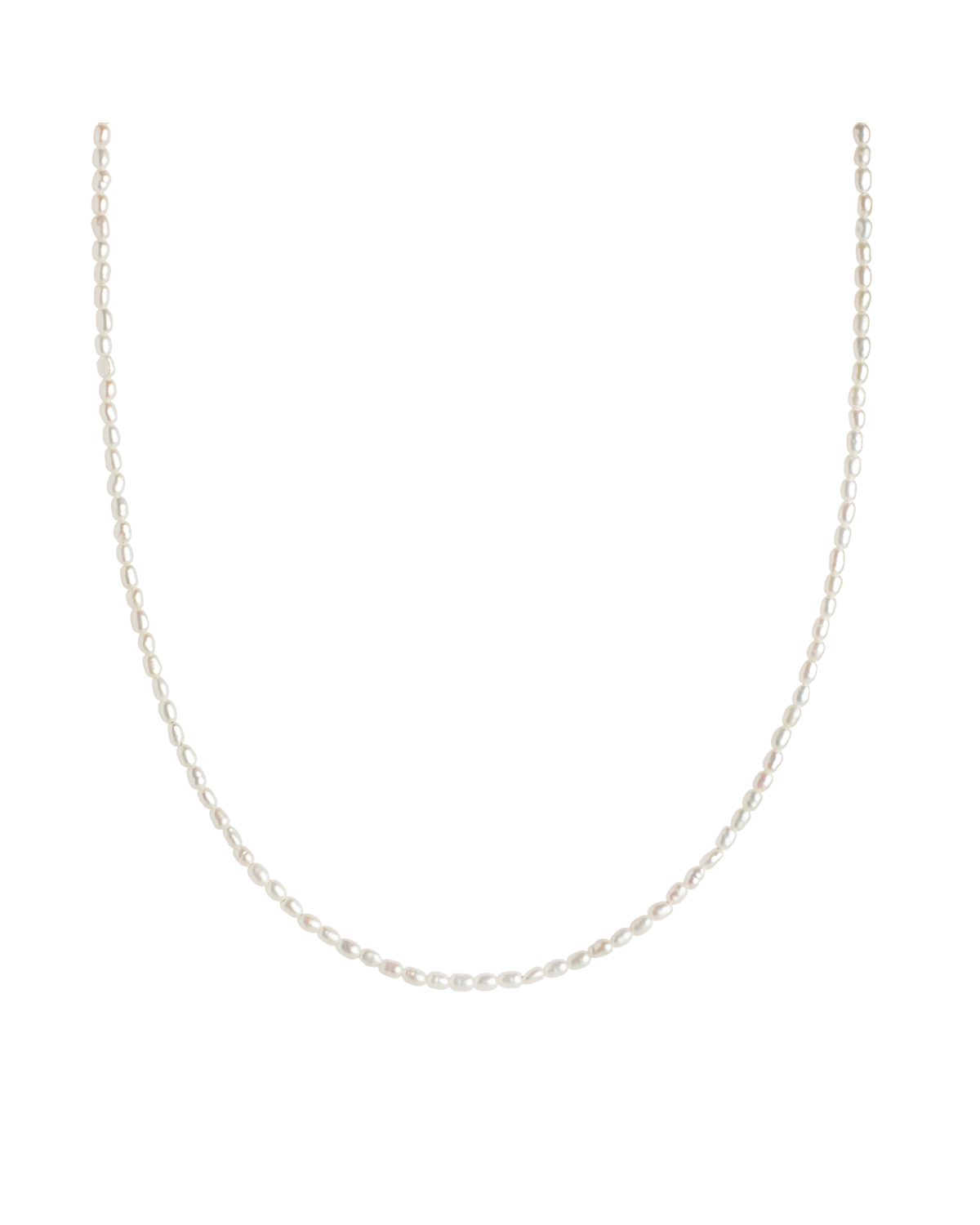 Halskette Erna - gold / Perlen