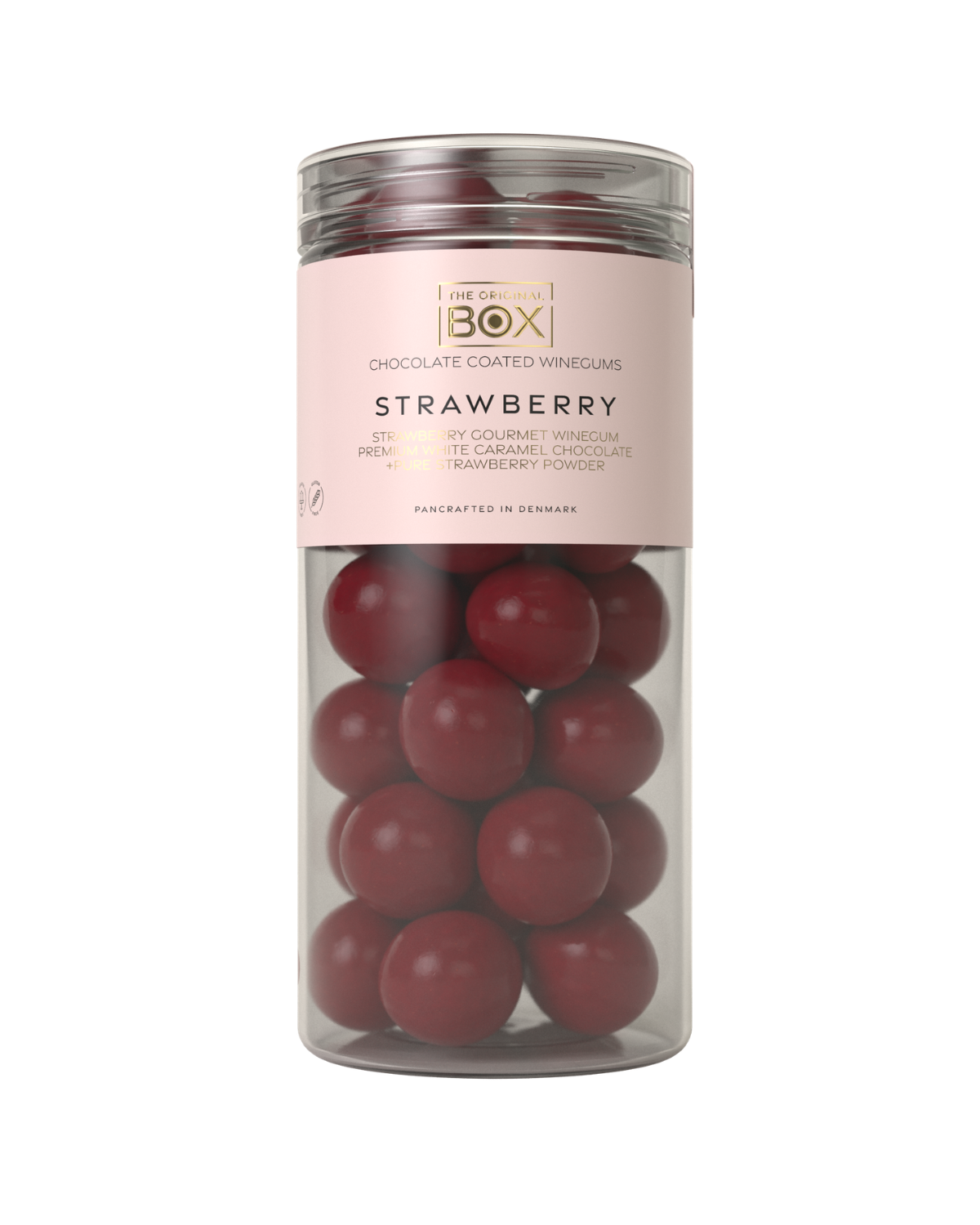 Fruchtgummi mit Schokolade – Strawberry / Erdbeere 250 g