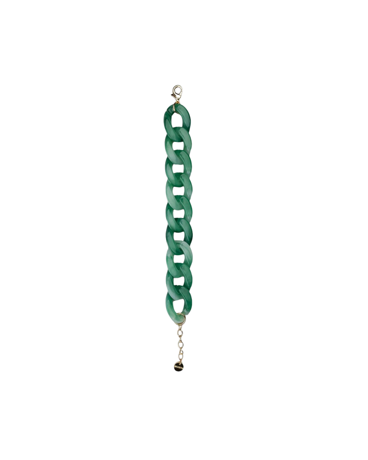 Armband Big Chain - Jade Green