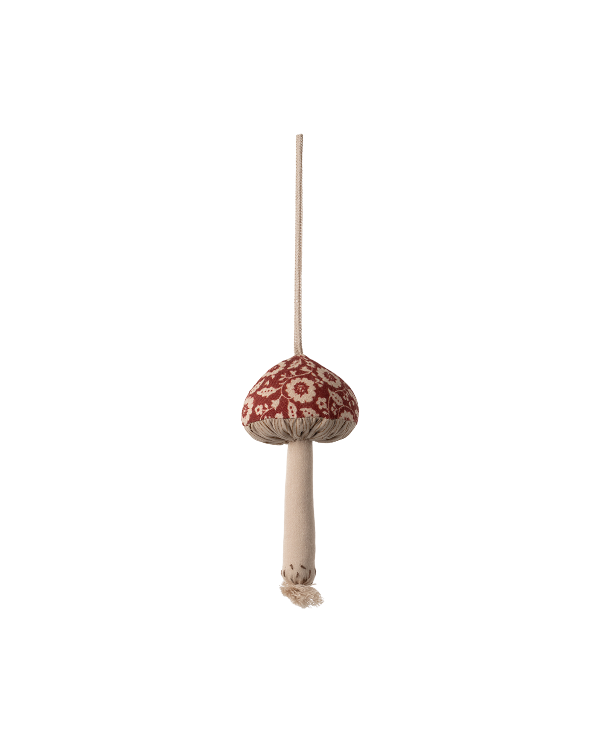 Pilz Ornament Winterblume - Rot