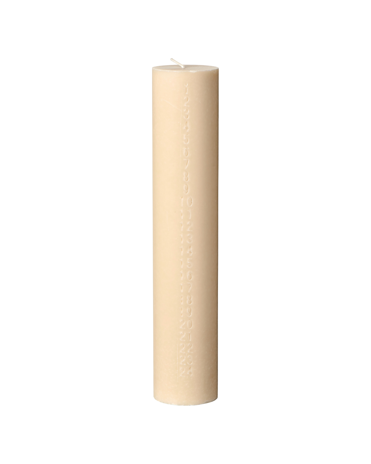 Adventskerze Celia - graunatur (30 cm)
