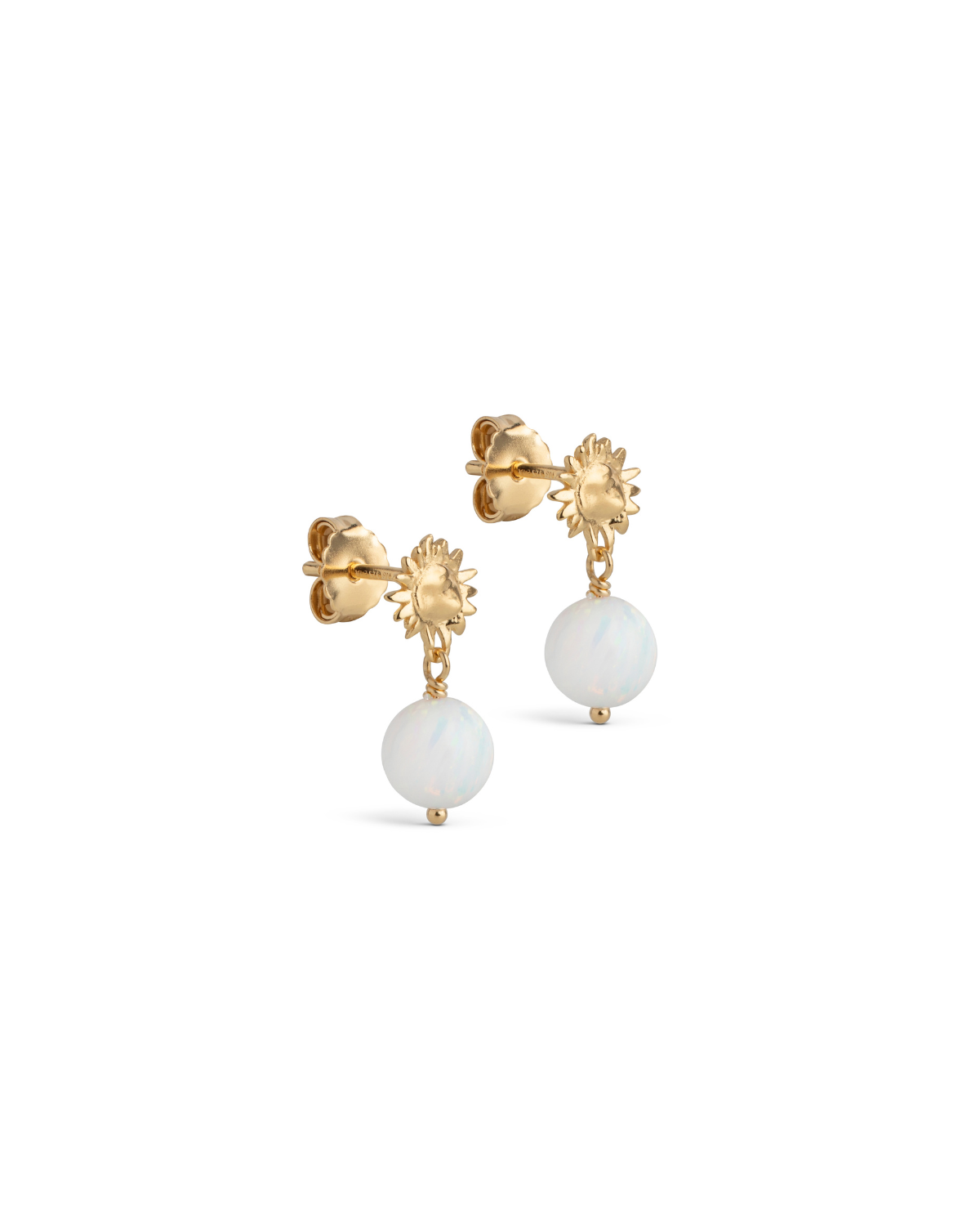 Earrings Daystar Globe - gold