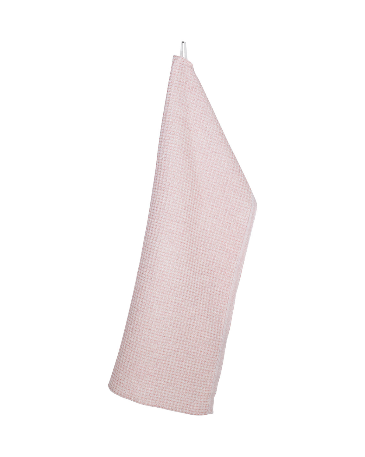 Leinen-Handtuch MAIJA - Weiß-Rosa (48 x 70 cm)