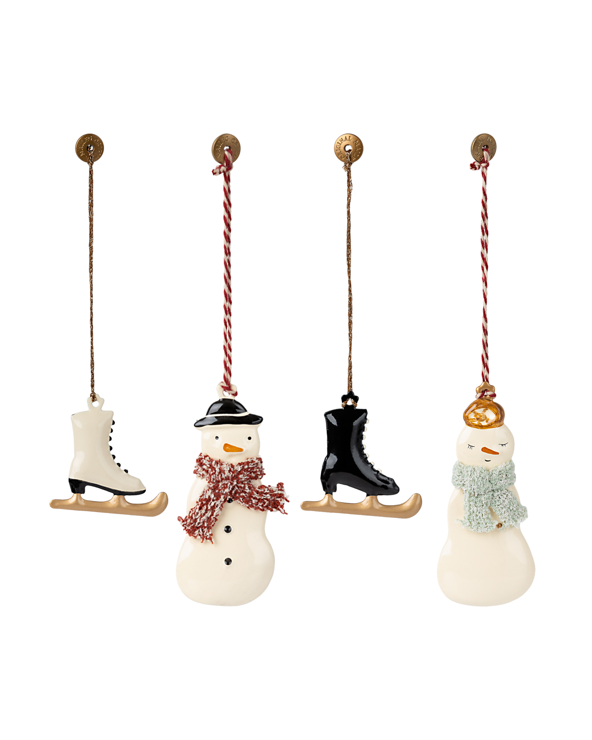 Metallornament Set - Winter Wonderland