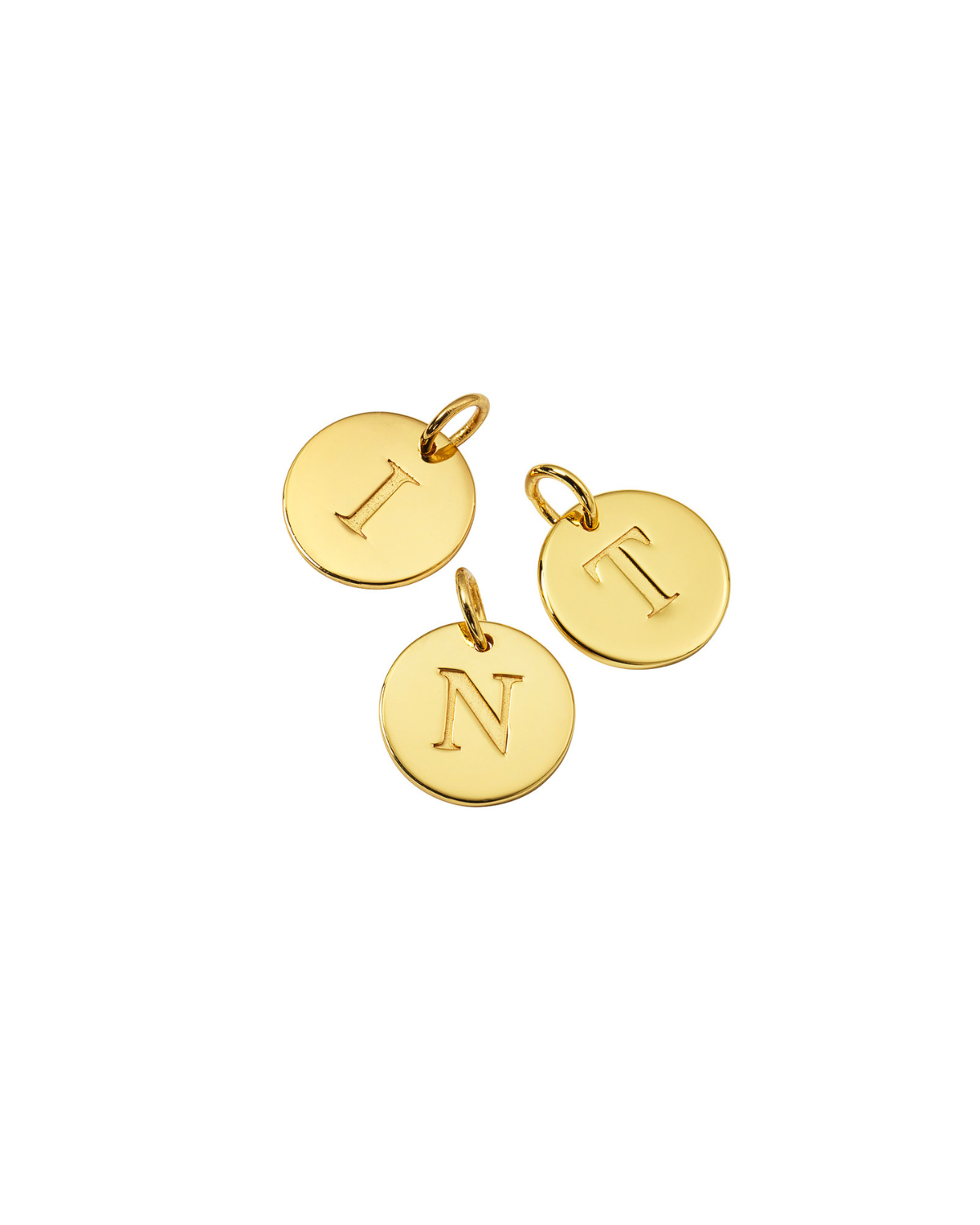 Anhänger Buchstabe (groß) - gold