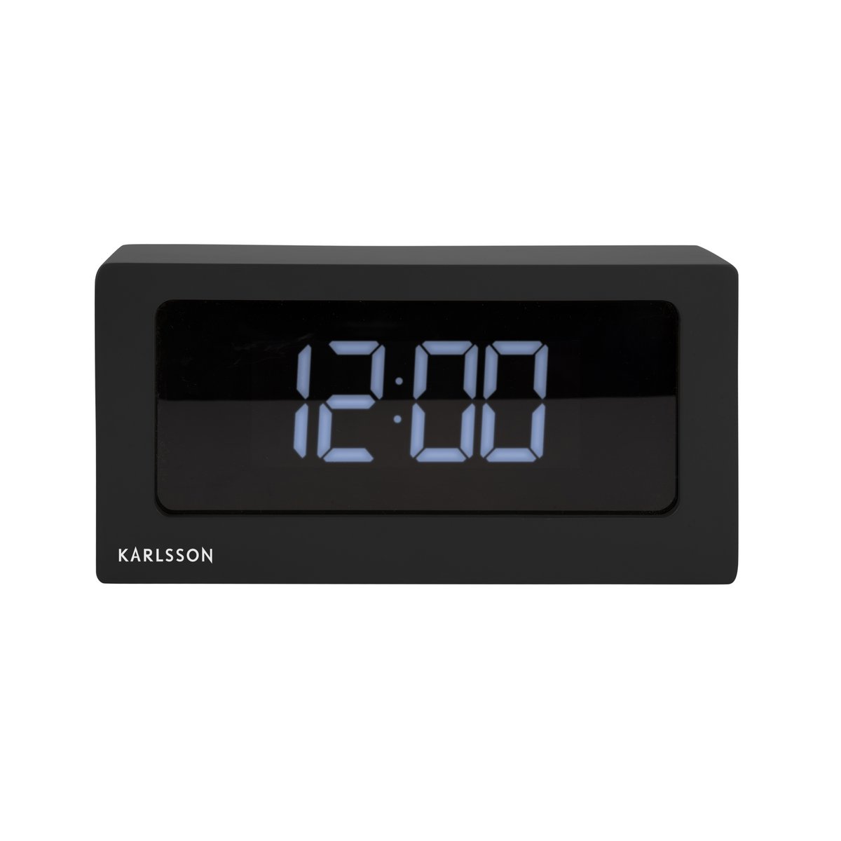 LED Wecker Box - Schwarz