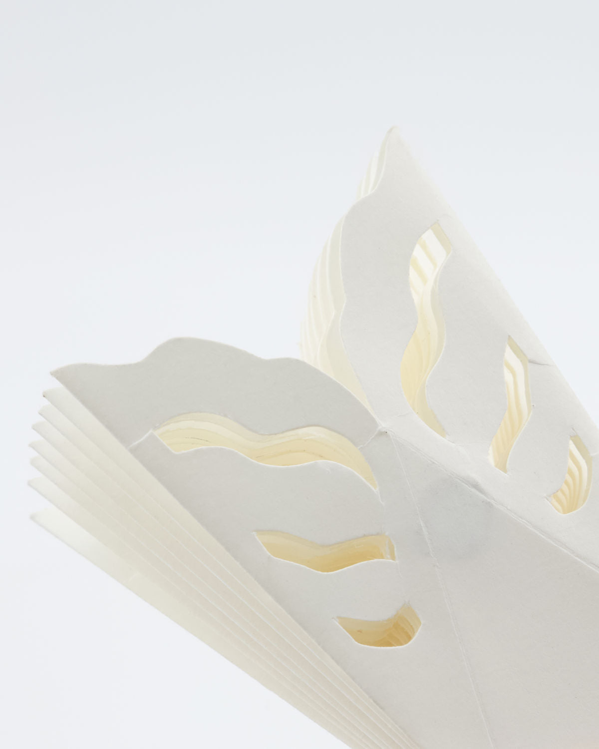 Papiersterne Snowflake - weiß 4er Set