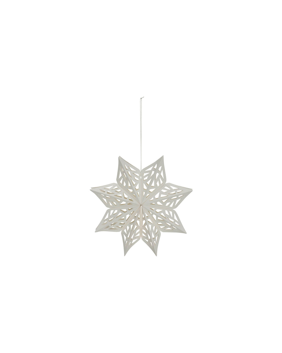 Papiersterne Snowflake - weiß 4er Set