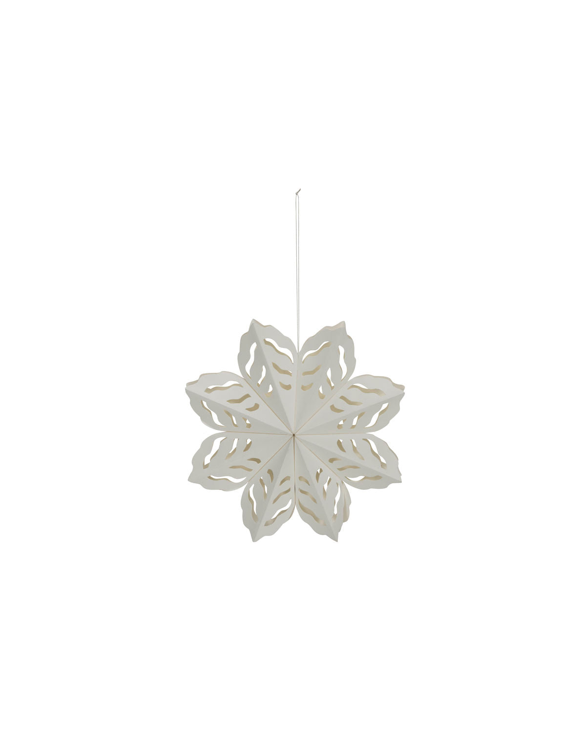 Papiersterne Snowflake - weiß 4er Set