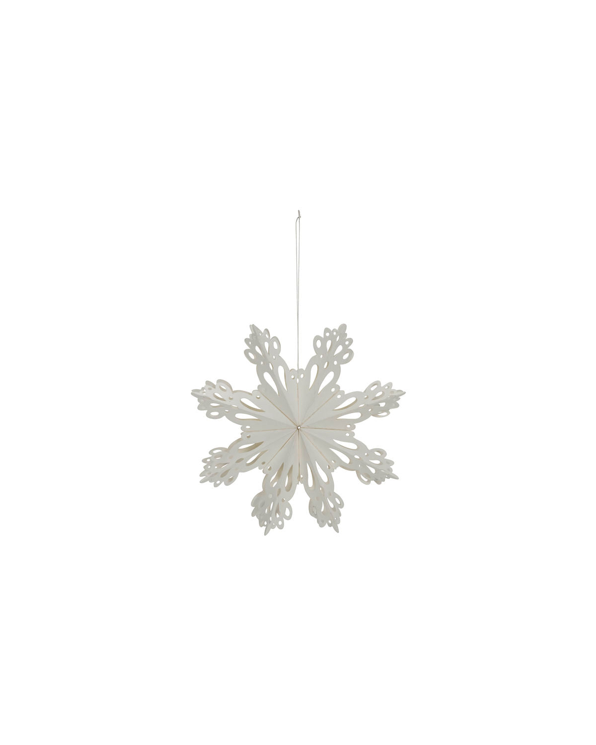 Papiersterne Snowflake - weiß 4er Set