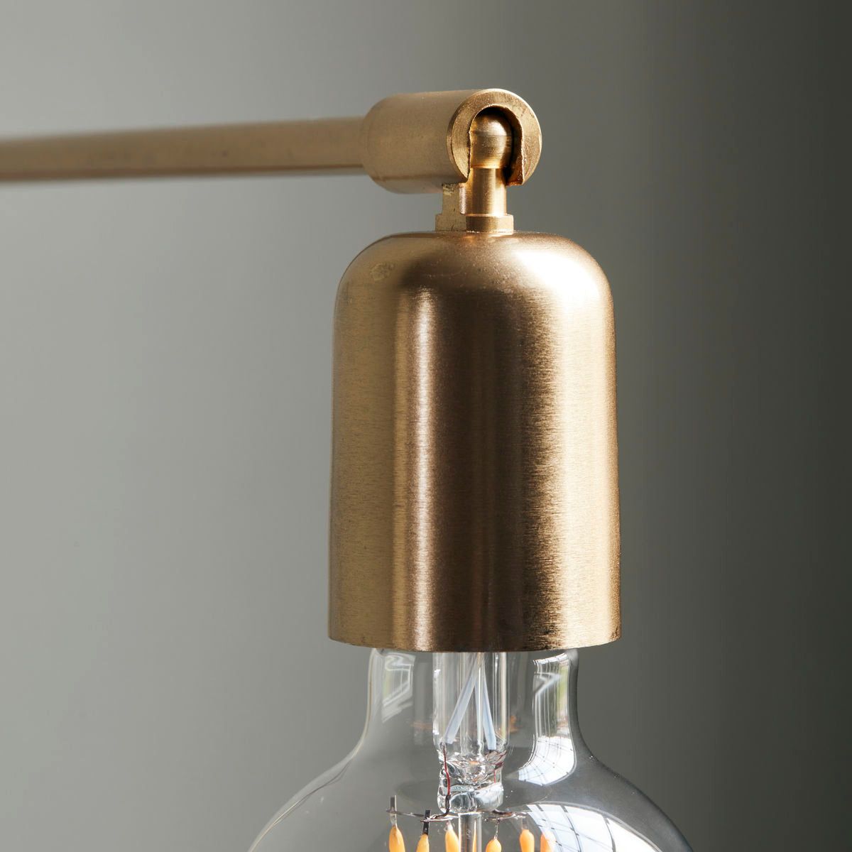 Wandlampe Swing - messing klein