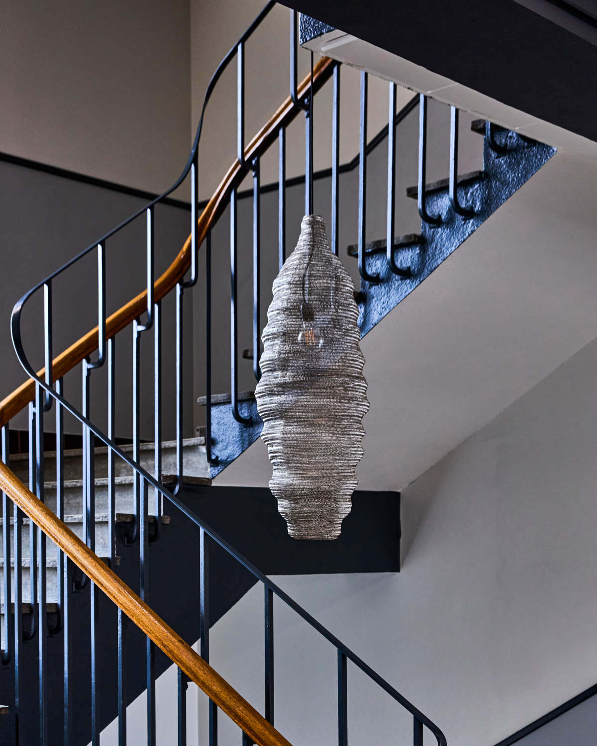 Lampe Mesh - Schwarz