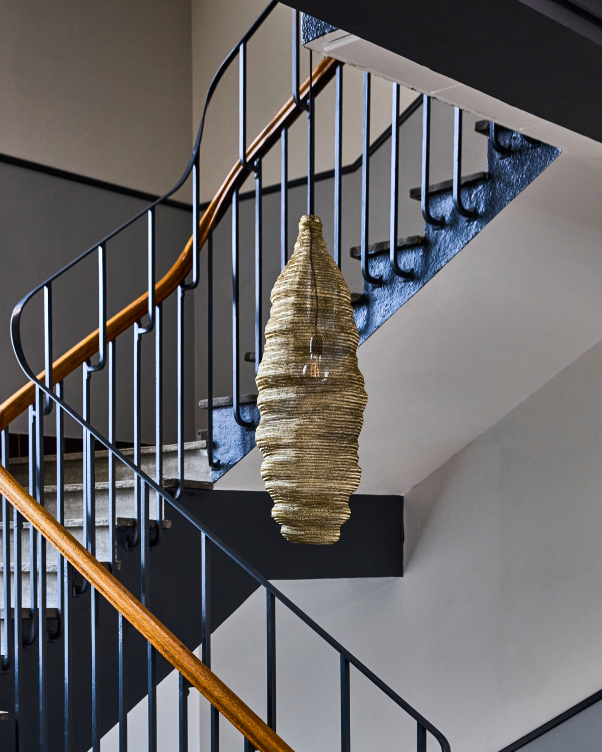 Lampe Mesh - Champagner