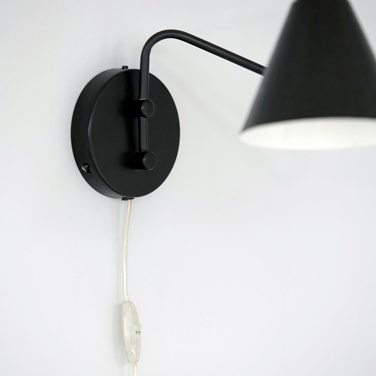 Wandlampe Game - schwarz