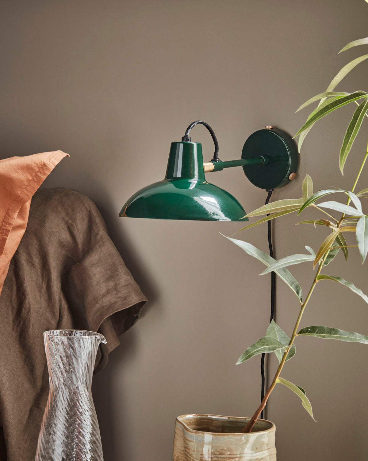 Wandlampe Desk - grün