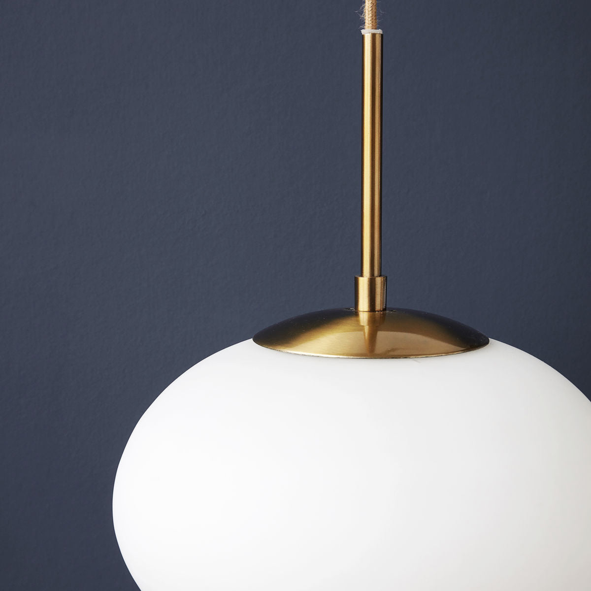 Lampe Opal - weiß Ø 30 cm