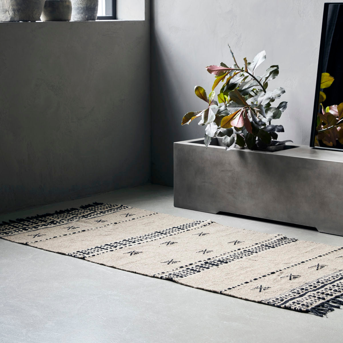 Teppich Cros - sand 90 x 200 cm