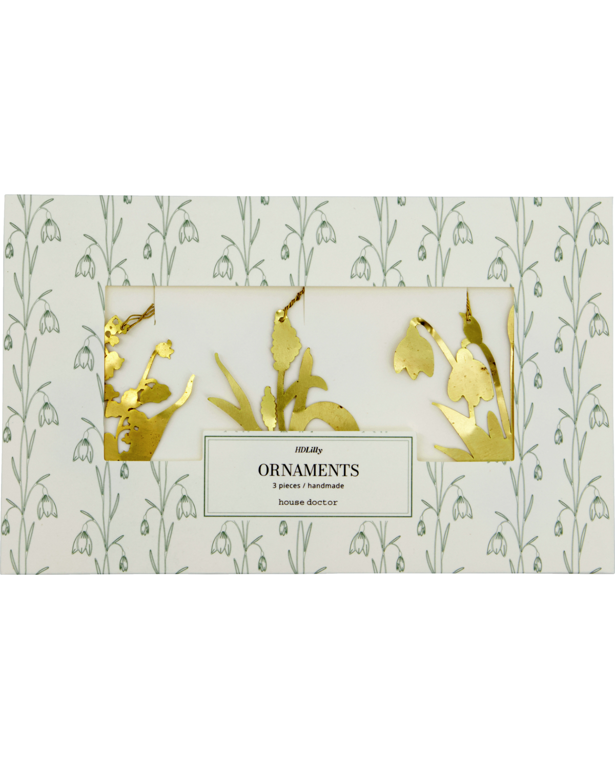 Blumenornamente Lilly 3er Set