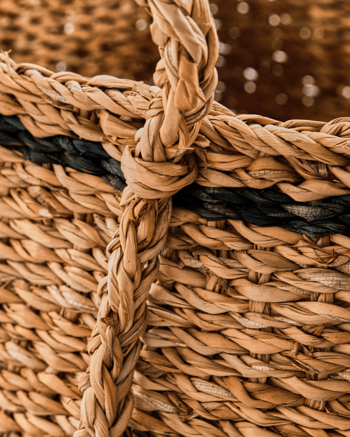 Korb-Set Laine - Schwarz