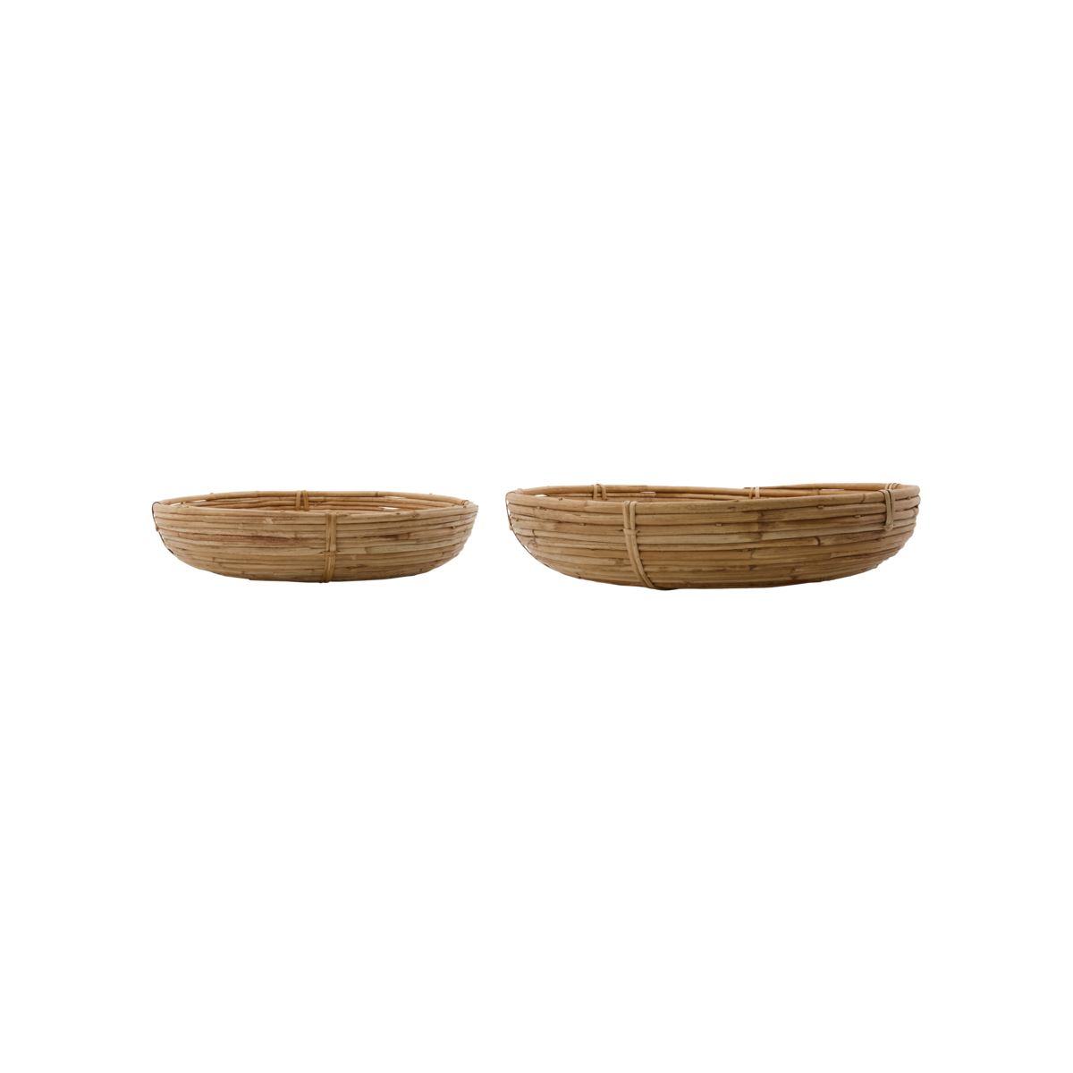Tablett Chaka - natur 2er Set