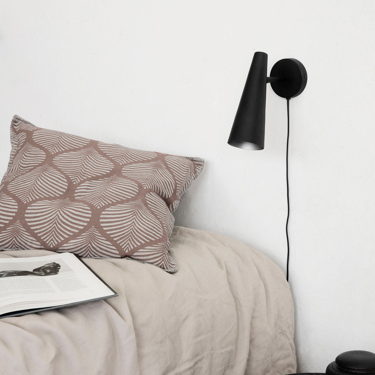 Wandlampe Precise - mattschwarz